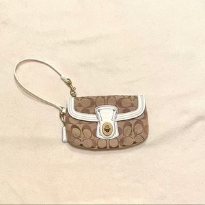 Coach Legacy Leather Wristlet